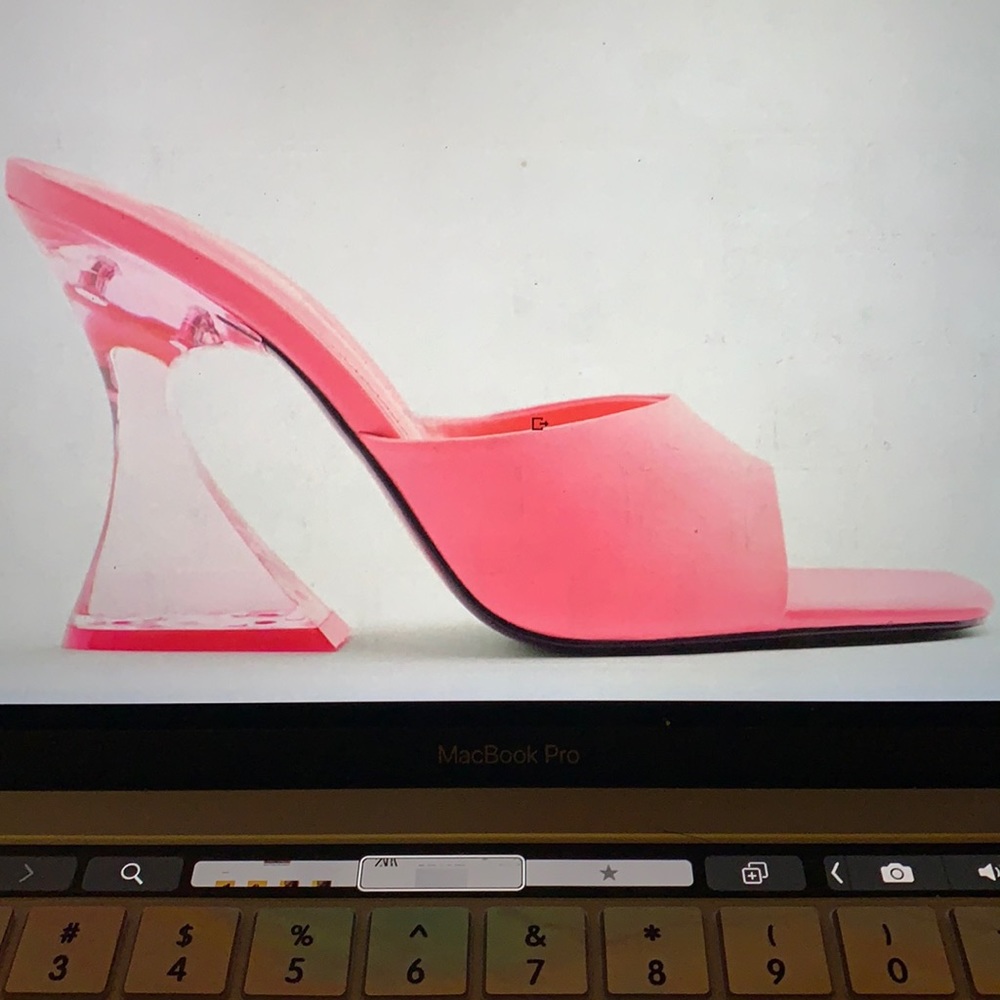 Zara Pink mules